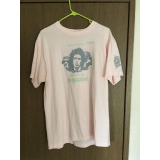 オアグローリー(or Glory)のBob Marley ボブ マーリー tシャツ ティーシャツ ピンク(Tシャツ/カットソー(半袖/袖なし))