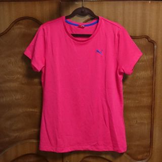 プーマ(PUMA)の専用☆PUMA プーマ☆Tシャツ 半袖 ピンク L(Tシャツ(半袖/袖なし))