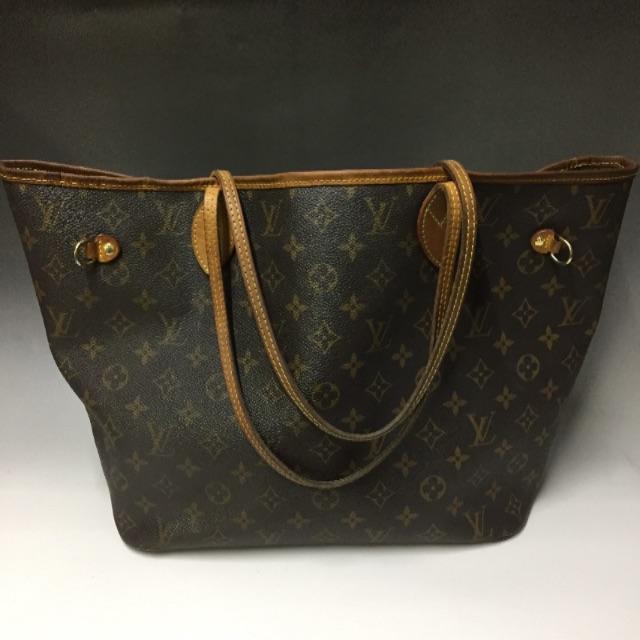 LOUIS VUITTON - ルイ・ヴィトン ネヴァーフルMM CA4088モノグラム 飾り紐なし 中古