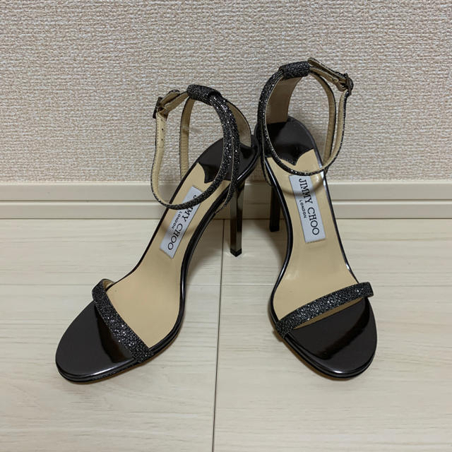 JIMMY CHOO(ジミーチュウ)のJIMMY CHOO ピンヒールサンダル レディースの靴/シューズ(サンダル)の商品写真