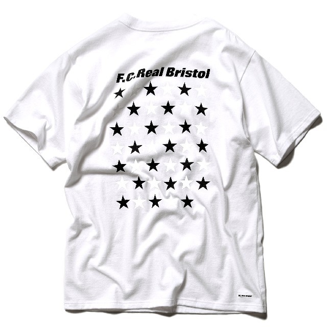 F.C.R.B.(エフシーアールビー)のF.C.Real Bristol 41 STAR TEE WHITE L メンズのトップス(Tシャツ/カットソー(半袖/袖なし))の商品写真