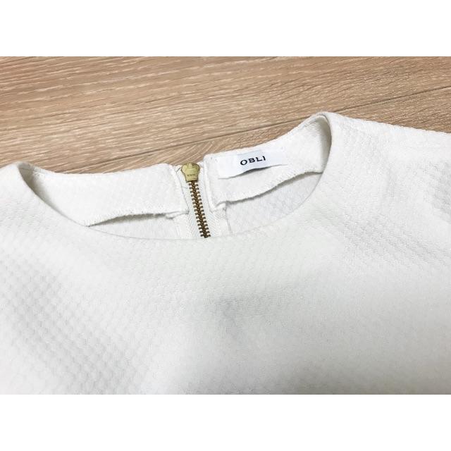 オブリOBLI／バルーントップスブラウス レディースのトップス(シャツ/ブラウス(半袖/袖なし))の商品写真
