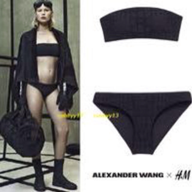 Alexander Wang(アレキサンダーワン)のALEXANDER WANG×H&M水着 レディースのトップス(ベアトップ/チューブトップ)の商品写真