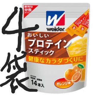 モリナガセイカ(森永製菓)の4袋おいしいプロテインスティック
14本(1本10g)×4袋(プロテイン)