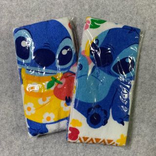 スティッチ(STITCH)のスティッチ フェイスタオル ディズニー 2枚セット(タオル)