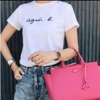 アニエスベー(agnes b.)の新品 ♡ アニエスベー ロゴ tシャツ T2(Tシャツ(半袖/袖なし))