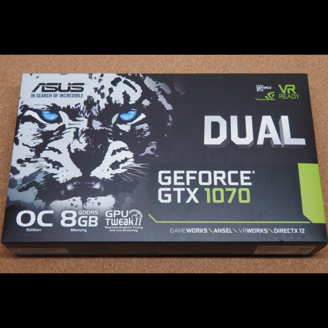 ASUS GeForce GTX1070 8G