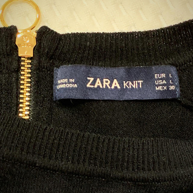 ZARA(ザラ)の❣️ZARA KNIT 5分袖セーター❣️Ｌサイズ❣️ レディースのトップス(ニット/セーター)の商品写真