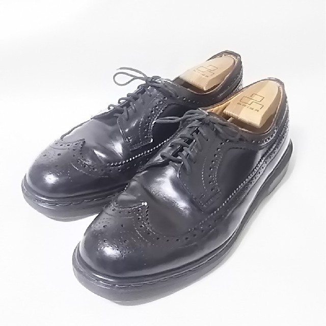 Dr.Martens(ドクターマーチン)の
名作イングランド製!ドクターマーチンウィングチップローファー人気の黒希少29
 メンズの靴/シューズ(ドレス/ビジネス)の商品写真