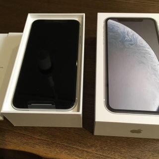 アイフォーン(iPhone)の新品 iPhoneXR 64GB SIMフリー化済み 一括清算残債なし(スマートフォン本体)