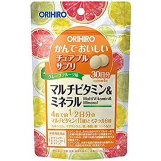 オリヒロ(ORIHIRO)のマルチビタミン＆ミネラルタブレット2袋(ビタミン)