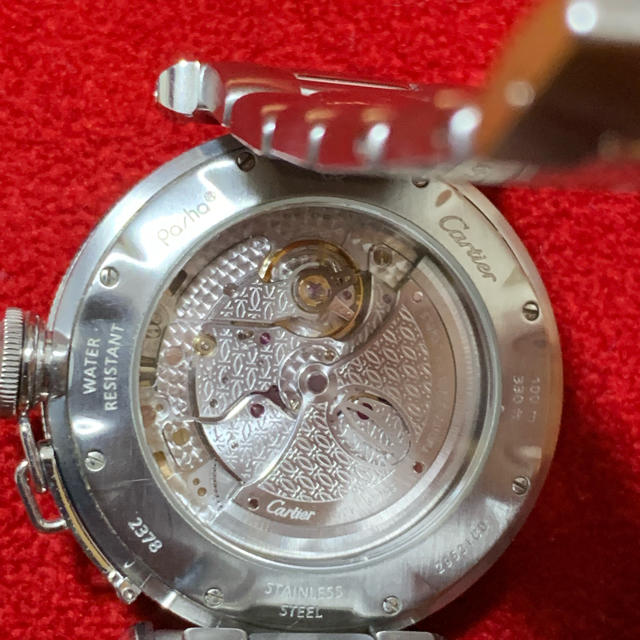 Cartier(カルティエ)のカルティエ パシャ 38mm ジラールペルゴ メンズの時計(腕時計(アナログ))の商品写真