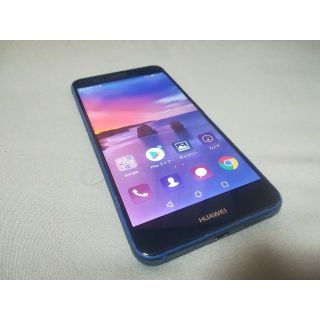 アンドロイド(ANDROID)のHUAWEI P10 lite WAS-LX2J ブルー（SIMフリー）(スマートフォン本体)