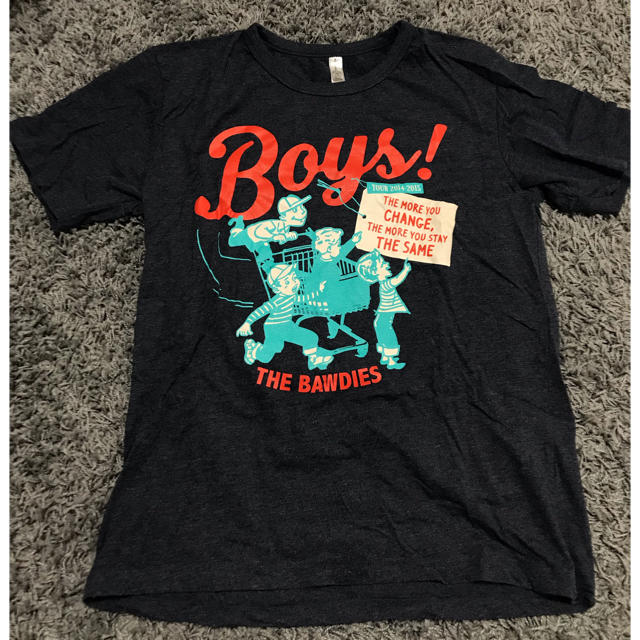 BEAMS(ビームス)のTHE BAWDIES ライブTシャツ BOYS エンタメ/ホビーのタレントグッズ(ミュージシャン)の商品写真