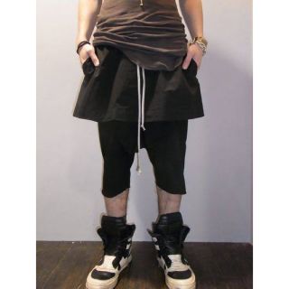 リックオウエンス(Rick Owens)のリックオウエンス スカートショーツ(ショートパンツ)