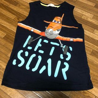 エイチアンドエム(H&M)のplanes  プリントタンクトップ（130）(Tシャツ/カットソー)