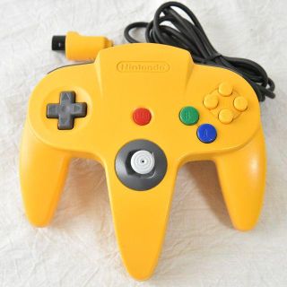 ニンテンドウ64(NINTENDO 64)のニンテンドウ64／コントローラーBros.イエロー／13(その他)