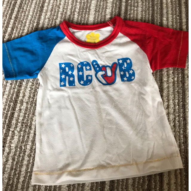RODEO CROWNS(ロデオクラウンズ)のロデオクラウン Tシャツ xs 90 95 キッズ/ベビー/マタニティのキッズ服男の子用(90cm~)(Tシャツ/カットソー)の商品写真