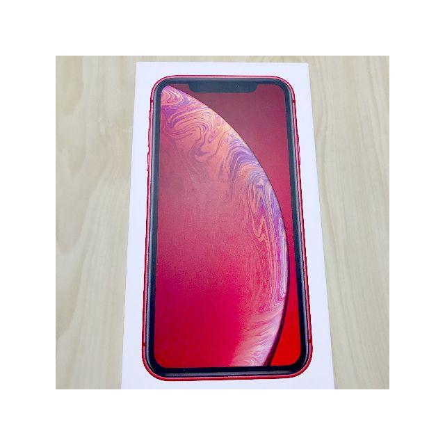 iPhone(アイフォーン)の新品未使用 iPhone XR 64GB レッド docomo スマホ/家電/カメラのスマートフォン/携帯電話(スマートフォン本体)の商品写真