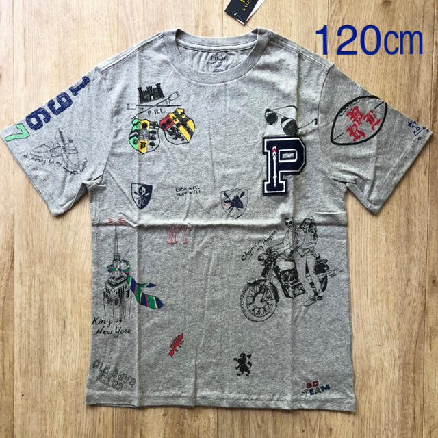 Ralph Lauren(ラルフローレン)の新作 グラフィック ポロベア Tシャツ 120 キッズ/ベビー/マタニティのキッズ服男の子用(90cm~)(Tシャツ/カットソー)の商品写真