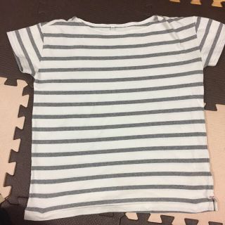 ムジルシリョウヒン(MUJI (無印良品))の無印良品  ボーダーTシャツ  Mサイズ(Tシャツ(半袖/袖なし))