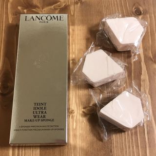 ランコム(LANCOME)のランコム タンイドル ウルトラ ウェア メイクアップ スポンジ 3個 新品(ファンデーション)