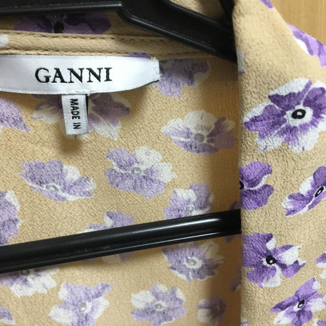 お値下げ ganni 花柄ガウン