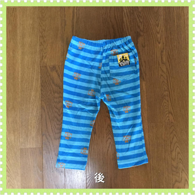 Bit'z(ビッツ)のBit’z☆ボーダー6分丈レギンスパンツ☆110 キッズ/ベビー/マタニティのキッズ服男の子用(90cm~)(パンツ/スパッツ)の商品写真