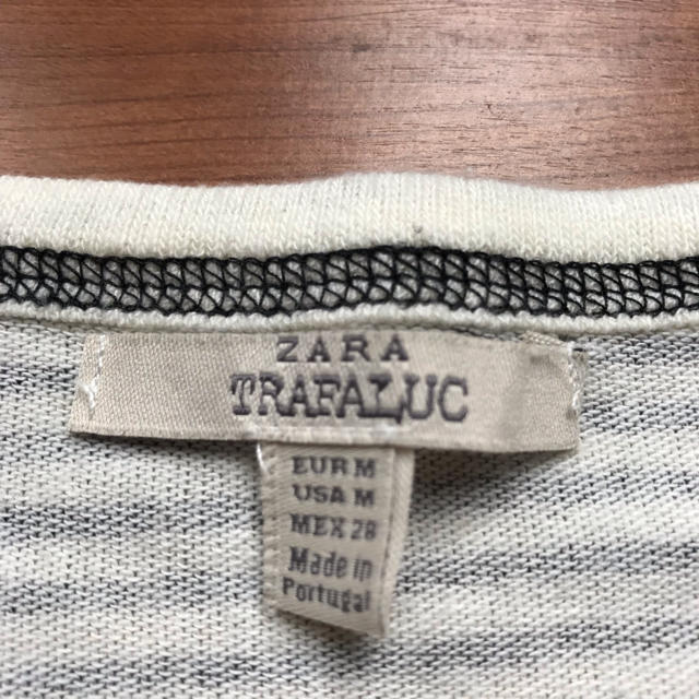 ZARA(ザラ)の⭐︎お値下げしました⭐︎ZARA★ボーダーカットソー★ レディースのトップス(カットソー(半袖/袖なし))の商品写真