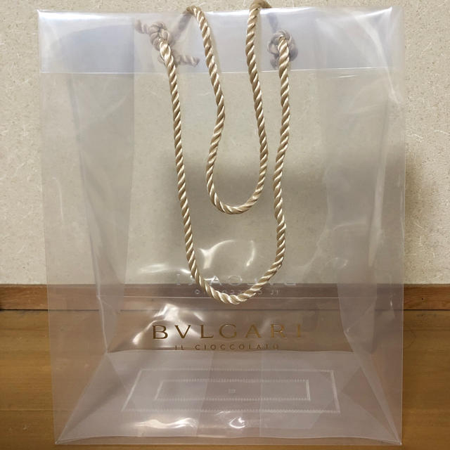 BVLGARI(ブルガリ)のブルガリ 透明 ショップ袋 レディースのバッグ(ショップ袋)の商品写真