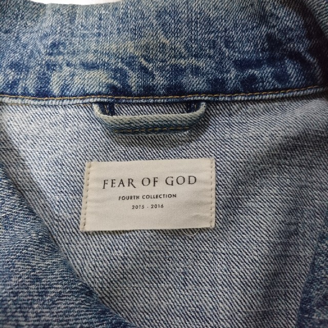 fearofgod 4th collection denim trucker M 1