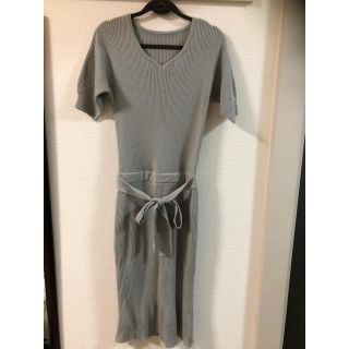 アズールバイマウジー(AZUL by moussy)のアズールサマーニットワンピース(ひざ丈ワンピース)