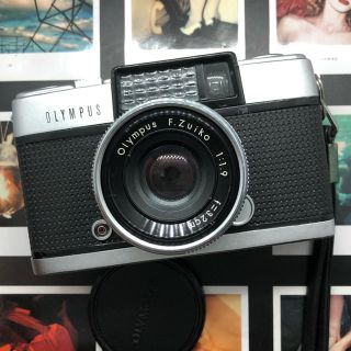 オリンパス(OLYMPUS)の【完動品】OLYMPUS  PEN D フィルムカメラ【美品】(フィルムカメラ)