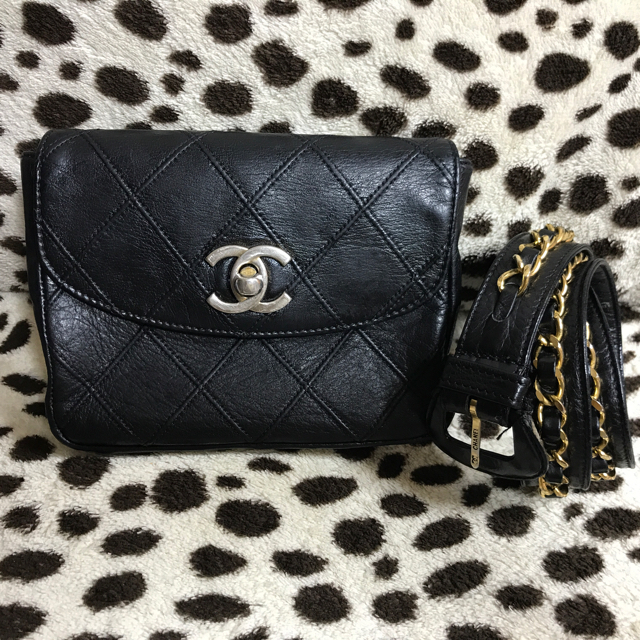 即日発送 - CHANEL シャネル ウエストポーチ マトラッセ ボディバッグ