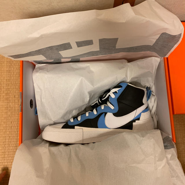 SACAI BLAZER MID サカイ ブレーザー 青 ブルー US10.5