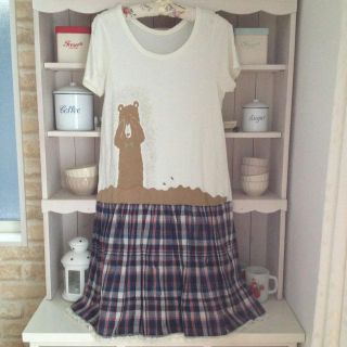 フランシュリッペ(franche lippee)の相葉由紀奈様専用 リッペ Tシャツワンピ(ひざ丈ワンピース)