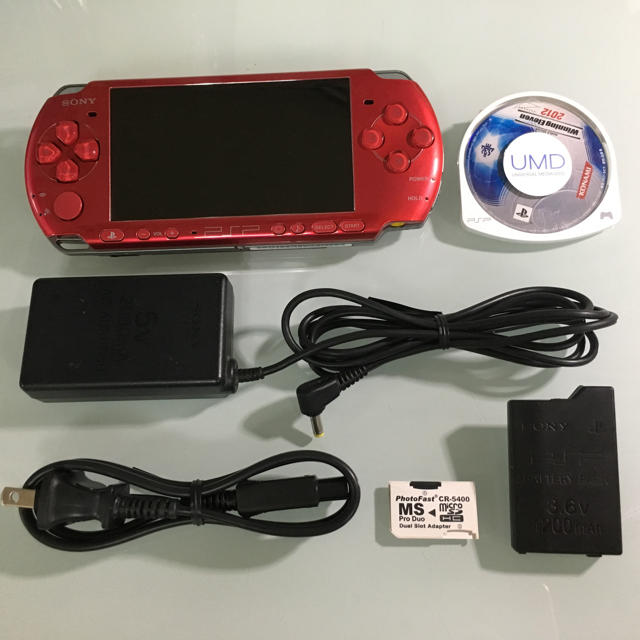 PSP-3000 ラディアントレッド
