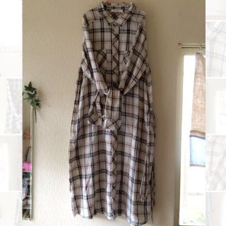 ダブルクローゼット(w closet)のw closet＊チェックワンピ(ひざ丈ワンピース)