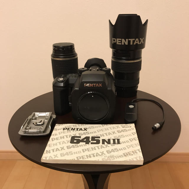 [専用]PENTAX 645N II 本体 レンズ その他 8点セット