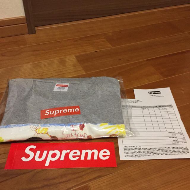 Supreme(シュプリーム)のSupreme kids tee Lサイズ グレー メンズのトップス(Tシャツ/カットソー(半袖/袖なし))の商品写真