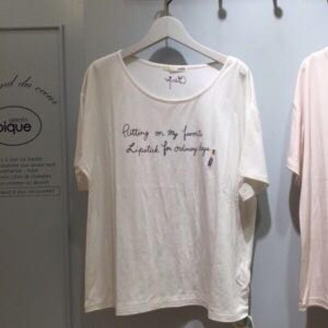 gelato pique(ジェラートピケ)のLipstick Tシャツ レディースのトップス(Tシャツ(半袖/袖なし))の商品写真