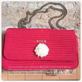 リッチ(rich)のrich♡2wayシェルバッグ(ショルダーバッグ)