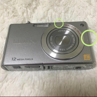 パナソニック(Panasonic)のPanasonic LUMIX FX40 シルバー(コンパクトデジタルカメラ)