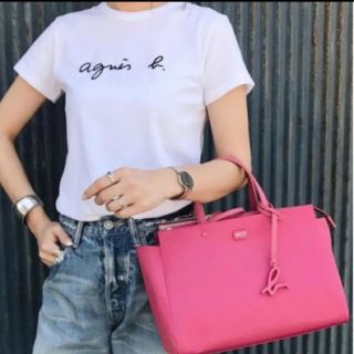 アニエスベー(agnes b.)の新品 ♡ アニエスベー ロゴ Ｔシャツ  T2(Tシャツ(半袖/袖なし))