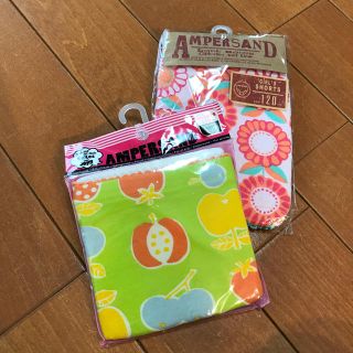 アンパサンド(ampersand)の【120】ampersand ガールズ パンツ ショーツ 2枚セット(下着)