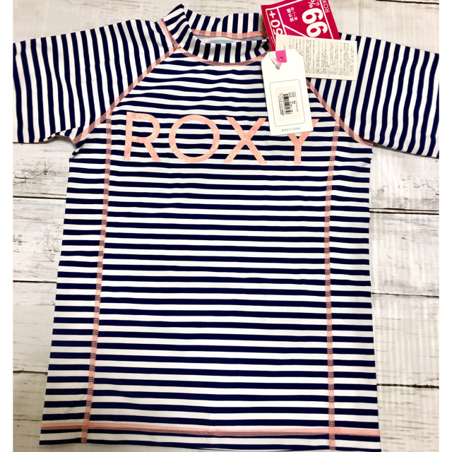 Roxy(ロキシー)のさと様専用 ロキシー ラッシュガード スイムウェア 130 キッズ/ベビー/マタニティのキッズ服女の子用(90cm~)(水着)の商品写真