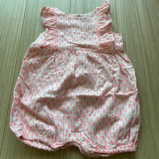 ベビーギャップ(babyGAP)のbabygap 女の子夏服  ロンパース サイズ70(ロンパース)