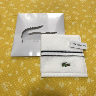 ラコステ(LACOSTE)のラコステ タオルハンカチ(ハンカチ/ポケットチーフ)