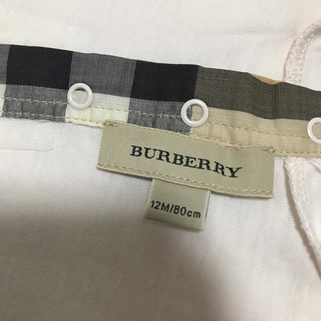 BURBERRY(バーバリー)のバーバリー＊ワンピース12m キッズ/ベビー/マタニティのベビー服(~85cm)(ワンピース)の商品写真