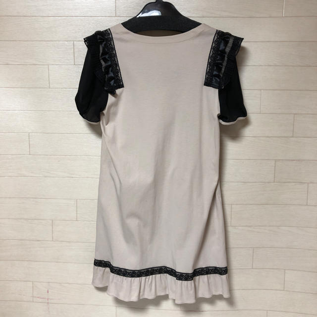 TO BE CHIC - シフォンリボンレースチュニック サイズⅡ トゥービー